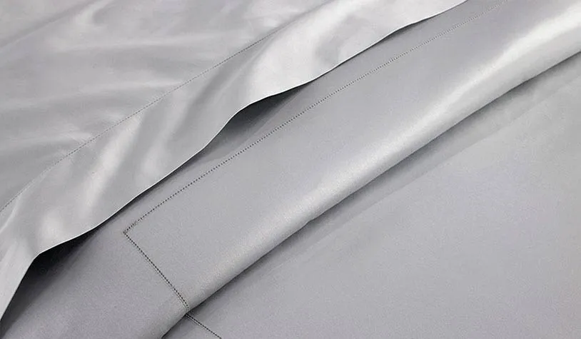 Grey Hemstitch Sheets