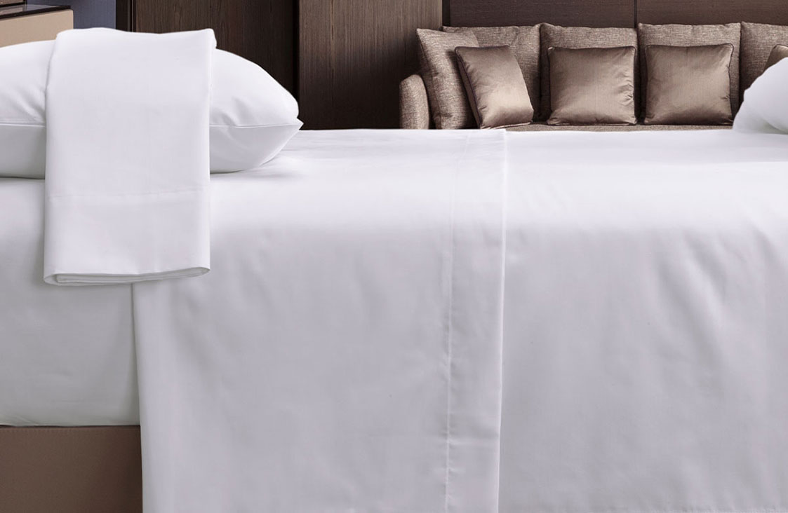 Hotel Bedding Supply - Hotel Bed Sheets and Linen - Semi-Fitted