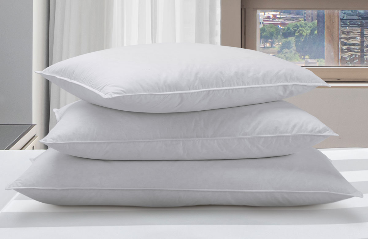 5 star hotel down pillow exporter